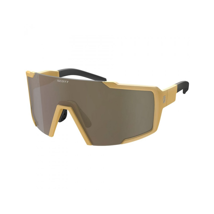 OCULOS DE SOL SCOTT - SHIELD - GOLD/BRONZE CHR